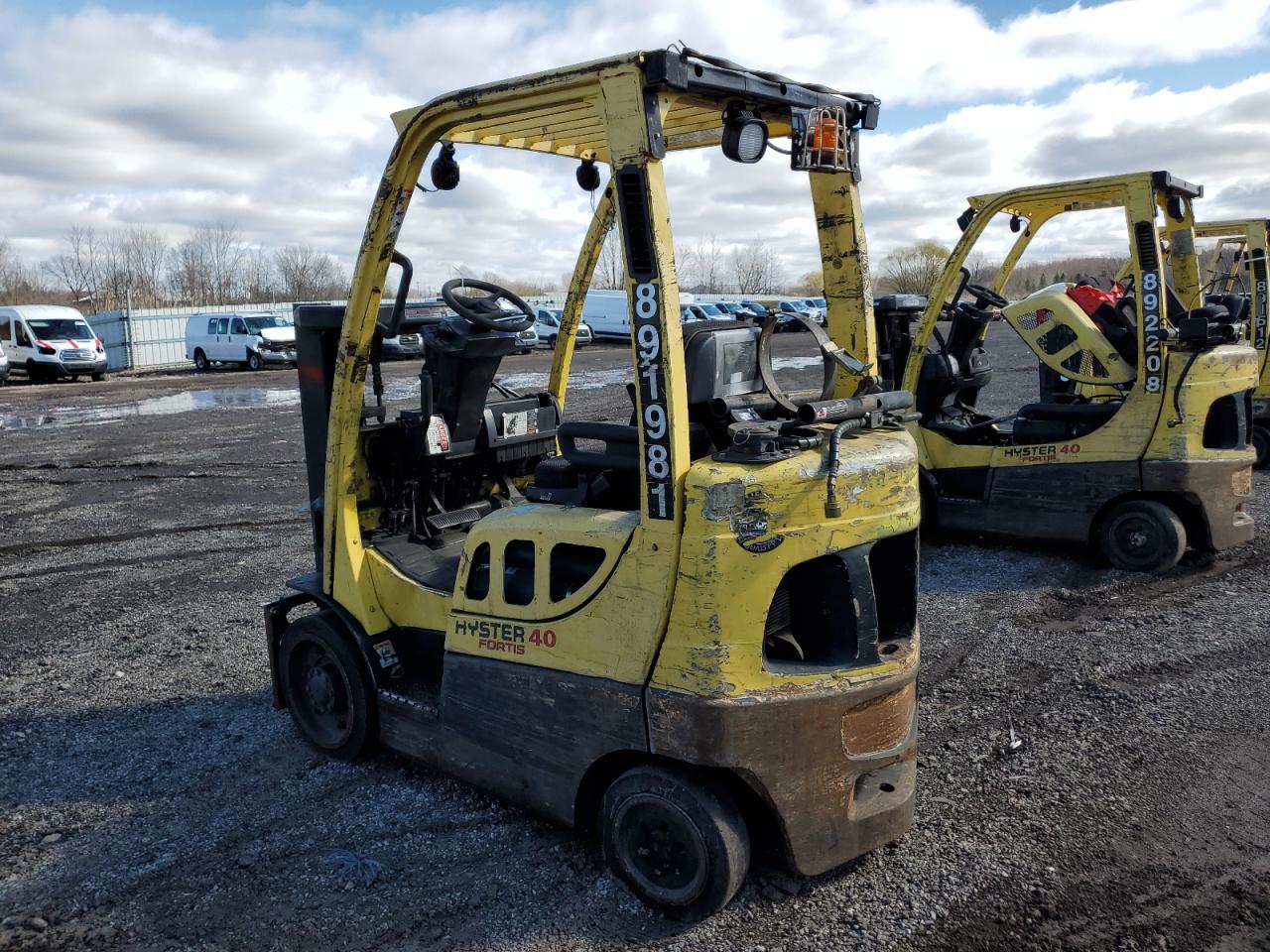 Lot #3242791964 2008 HYST FORKLIFT
