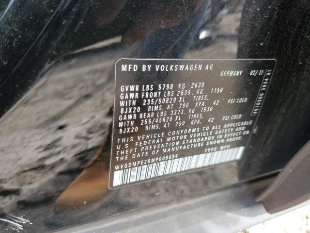 2021 VOLKSWAGEN ID.4 FIRST WVGDMPE25MP008094