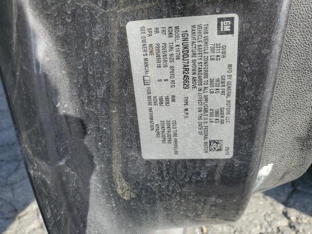 2010 Chevrolet Tahoe Hybrid VIN: 1GNUKDDJ7AR245629 Lot: 48179664