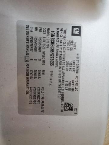 2011 Chevrolet Tahoe C1500 Lt VIN: 1GNSCBE03BR273055 Lot: 46492304