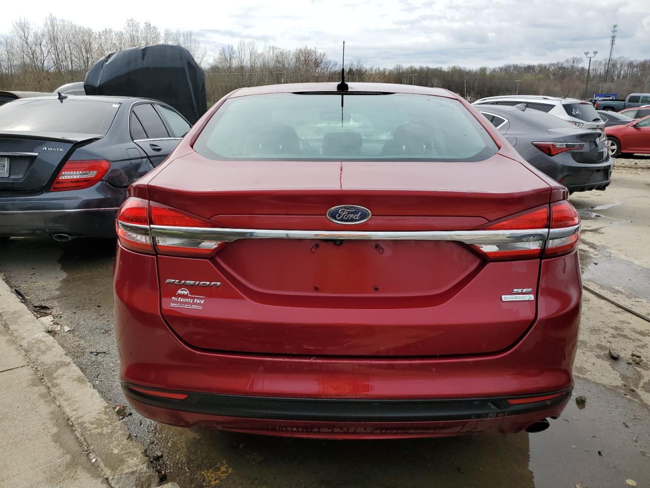 2017 Ford Fusion Se vin: 3FA6P0HDXHR170459