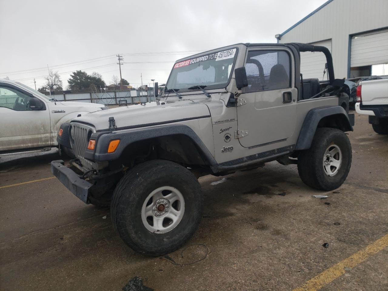 1J4FA49S92P700199 Jeep Wrangler / 2002 4.0 Купить из США