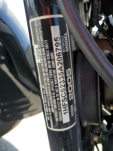 2005 HONDA VTX1300 R 1HFSC52335A206795