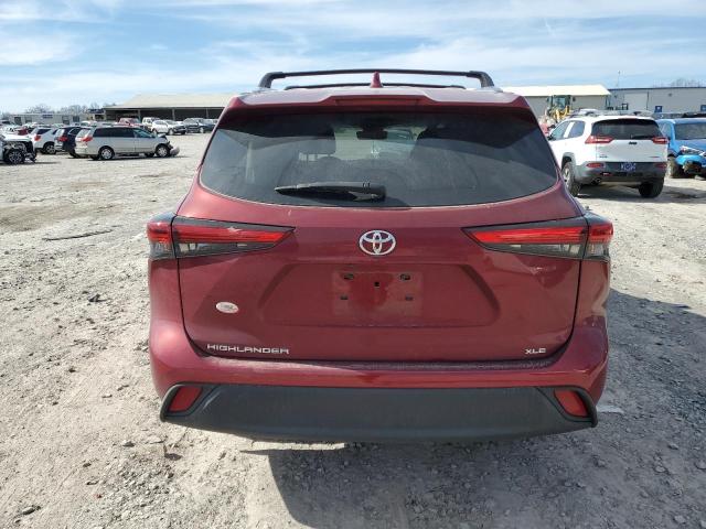 VIN 5TDGZRAH7MS040799 2021 Toyota Highlander, Xle no.6