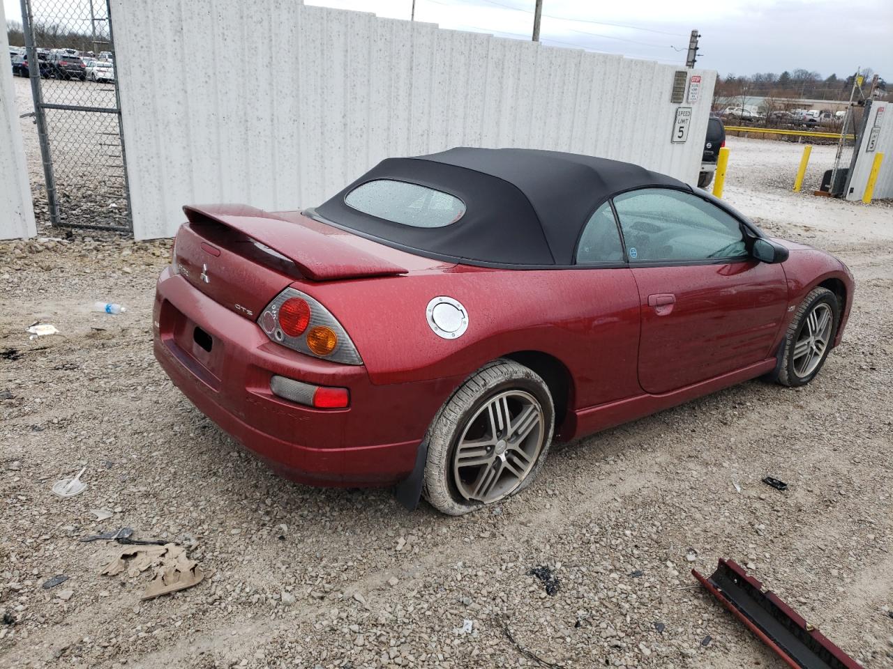 4A3AE75H73E010610 2003 Mitsubishi Eclipse Spyder Gts