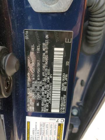 2016 Toyota 4Runner Sr5/Sr5 Premium VIN: JTEBU5JR3G5364610 Lot: 46440144