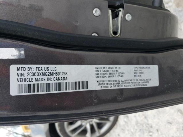 2021 DODGE CHARGER GT - 2C3CDXMG2MH501253