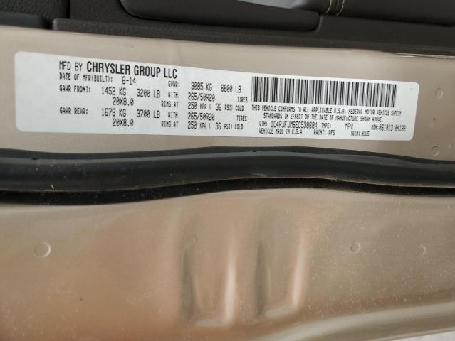 VIN 1C4RJFJM6EC538684 2014 JEEP GRAND CHER no.13