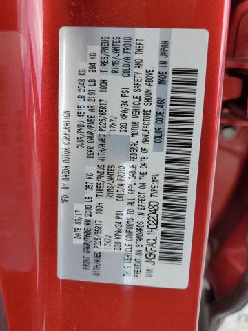 2017 MAZDA CX-5 TOURI - JM3KFACL1H0220480