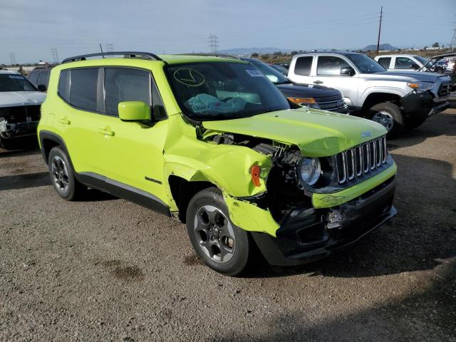 2018 Jeep Renegade Latitude VIN: ZACCJABH4JPH56901 Lot: 46255674