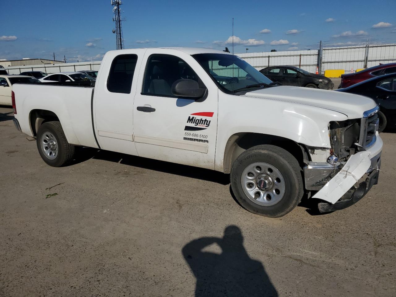 1GTSCUEA4AZ280107 2010 GMC Sierra C1500 Sl