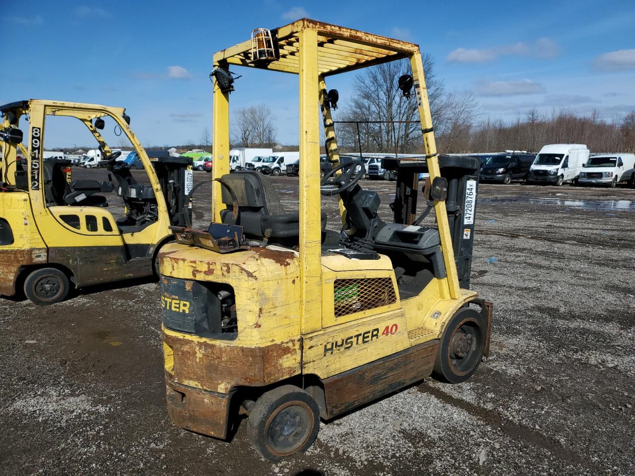 Lot #2411658212 2004 HYST FORKLIFT