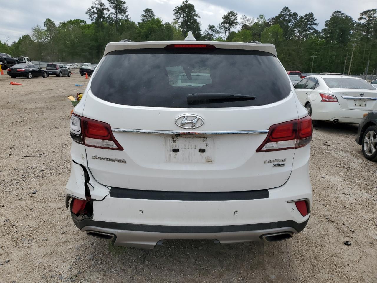 KM8SR4HF6HU224310 2017 Hyundai Santa Fe Se Ultimate