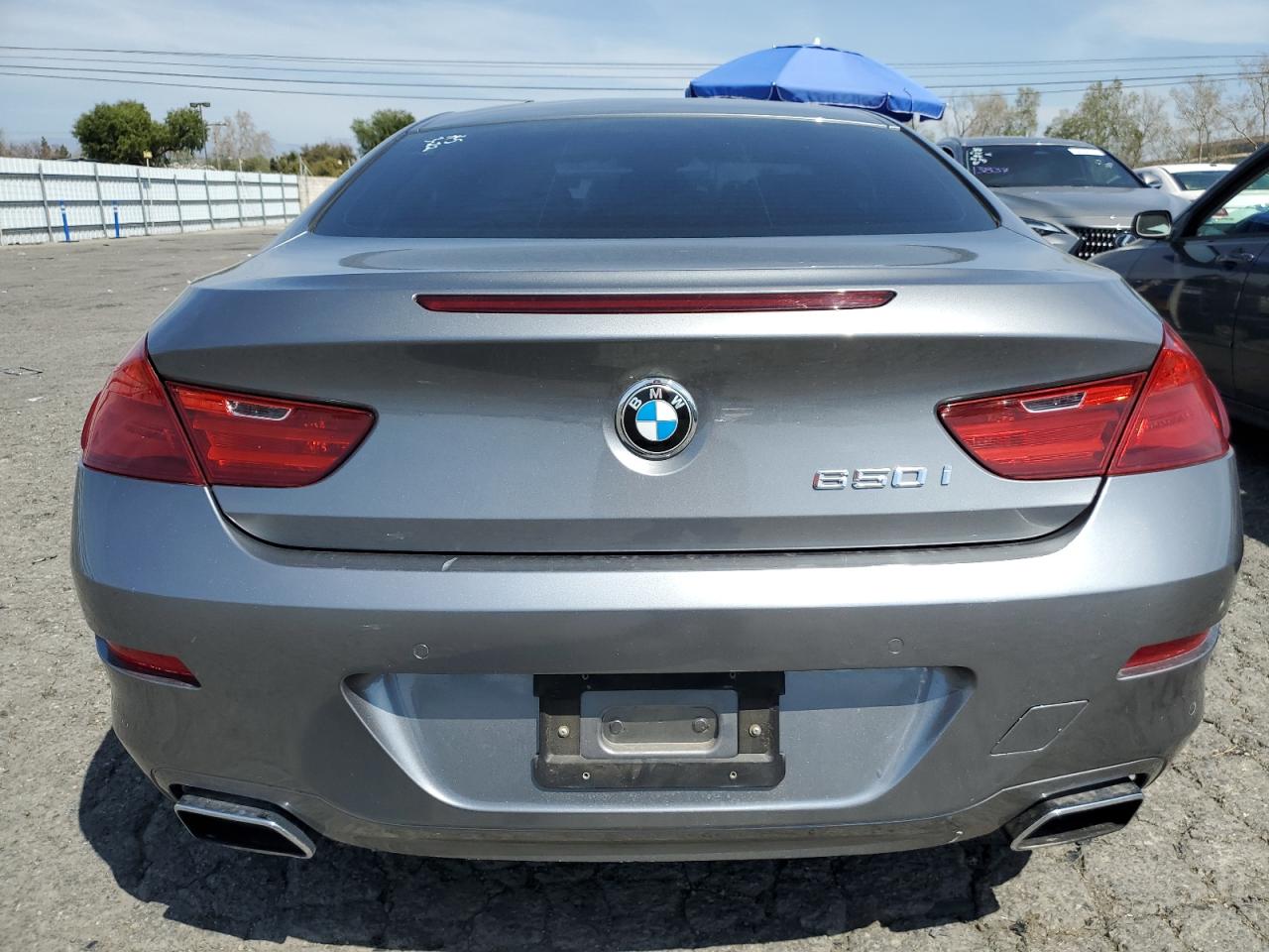 2012 BMW 650 I vin: WBALX3C58CC528709