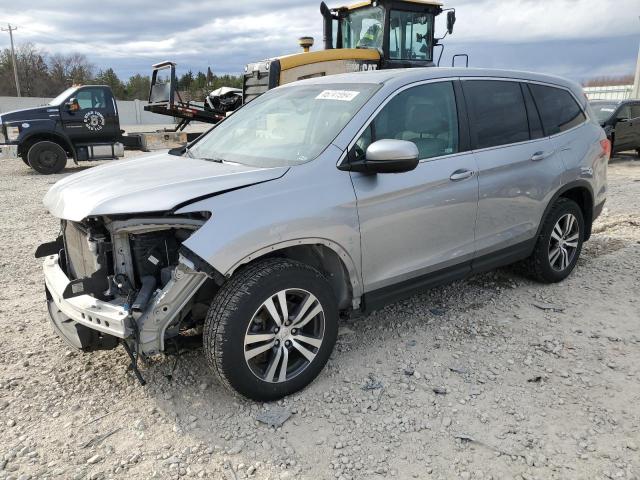 Lot #2476062631 2018 HONDA PILOT EXL salvage car