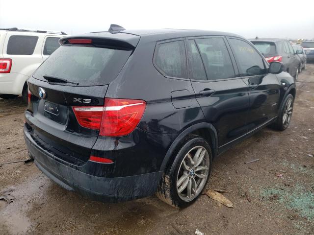 Паркетники BMW X3 2013 Черный