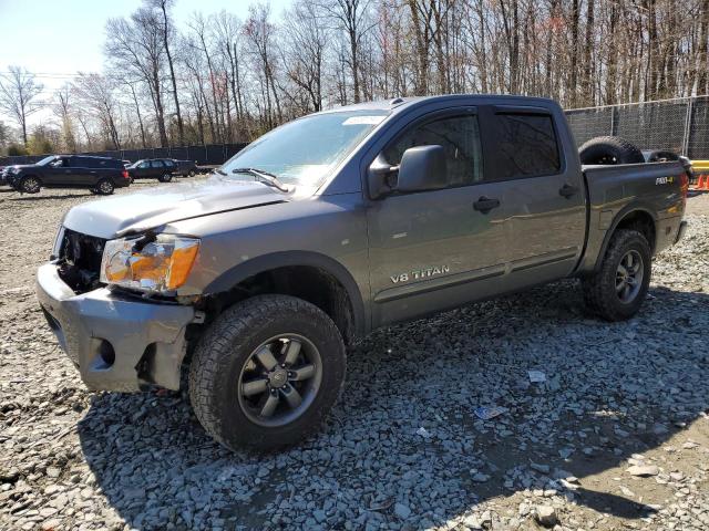 Lot #2455126355 2014 NISSAN TITAN S salvage car