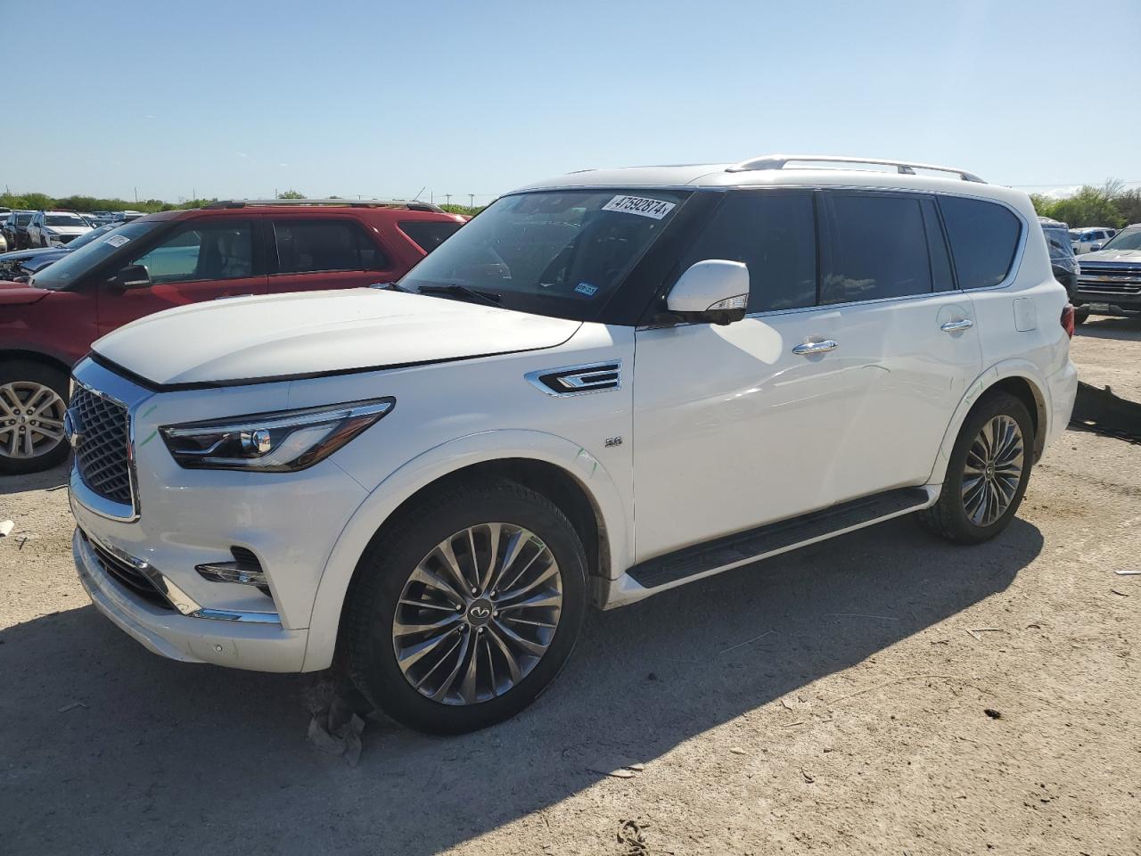 JN8AZ2ND4J9840124 2018 Infiniti Qx80 Base