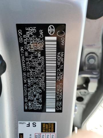 2020 TOYOTA COROLLA L - JTDDPRAE3LJ109658