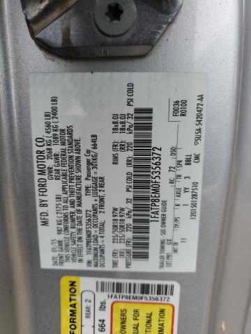 2015 FORD MUSTANG - 1FATP8EM0F5356372
