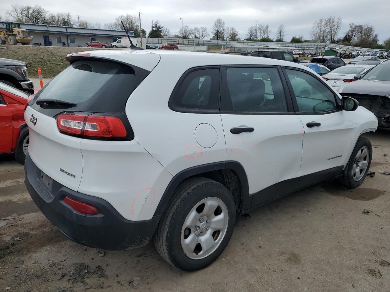 2016 Jeep Cherokee Sport vin: 1C4PJLAB9GW274155