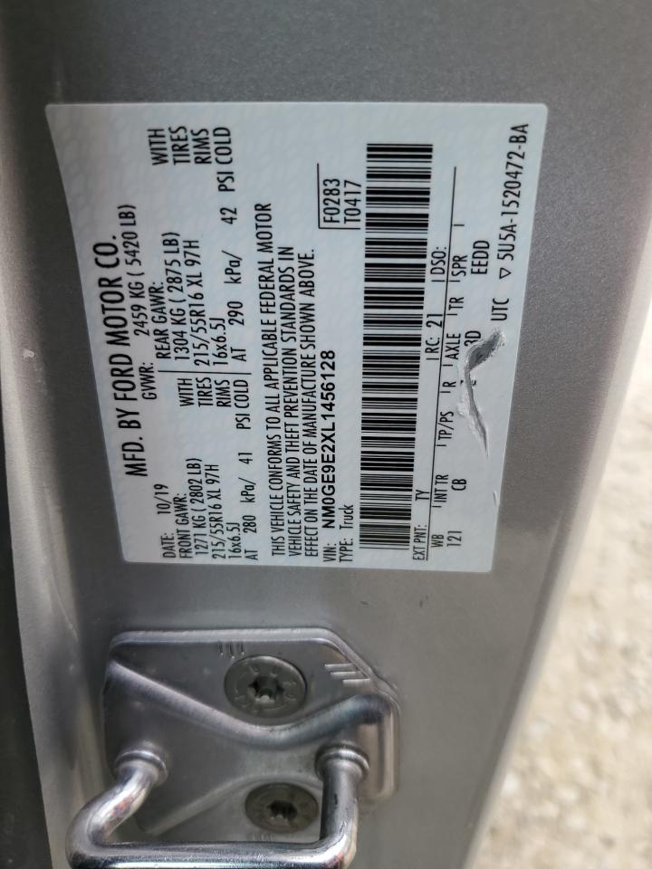 NM0GE9E2XL1456128 2020 Ford Transit Connect Xl