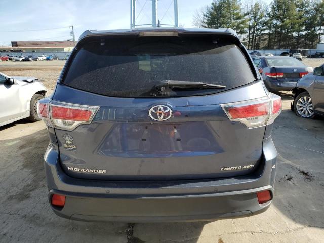 VIN 5TDDKRFH4ES032077 2014 Toyota Highlander, Limited no.6