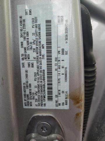 2020 FORD ESCAPE SEL - 1FMCU9H68LUB95059
