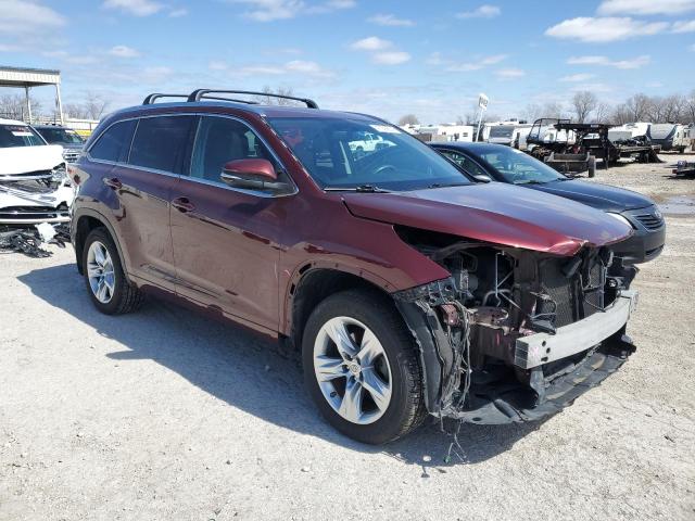 VIN 5TDDKRFH0ES038653 2014 Toyota Highlander, Limited no.4