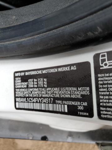 2015 BMW X1 XDRIVE2 - WBAVL1C54FVY34517