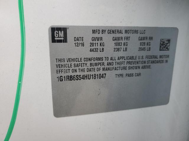 VIN 1G1RB6S54HU181047 2017 Chevrolet Volt, Premier no.12