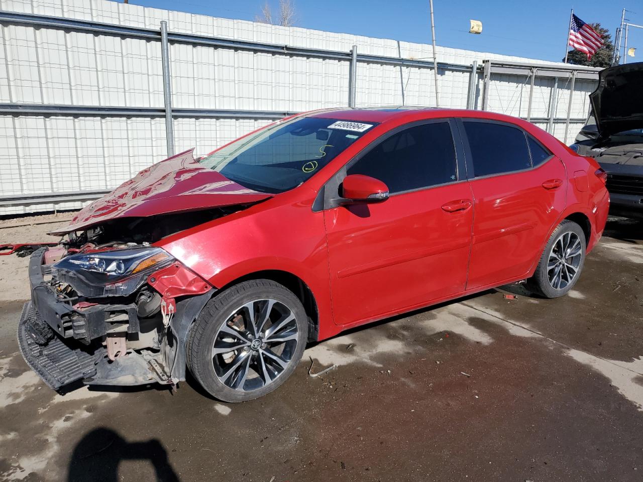 5YFBURHE7JP758281 TOYOTA COROLLA 2018