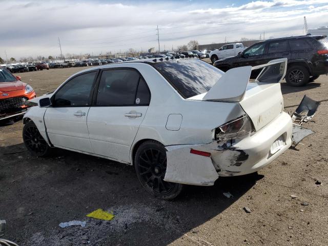 MITSUBISHI LANCER EVO 2004 white sedan 4d gas JA3AH86D74U068993 photo #3