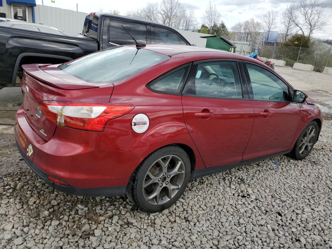 2014 Ford Focus Se vin: 1FADP3F29EL216156