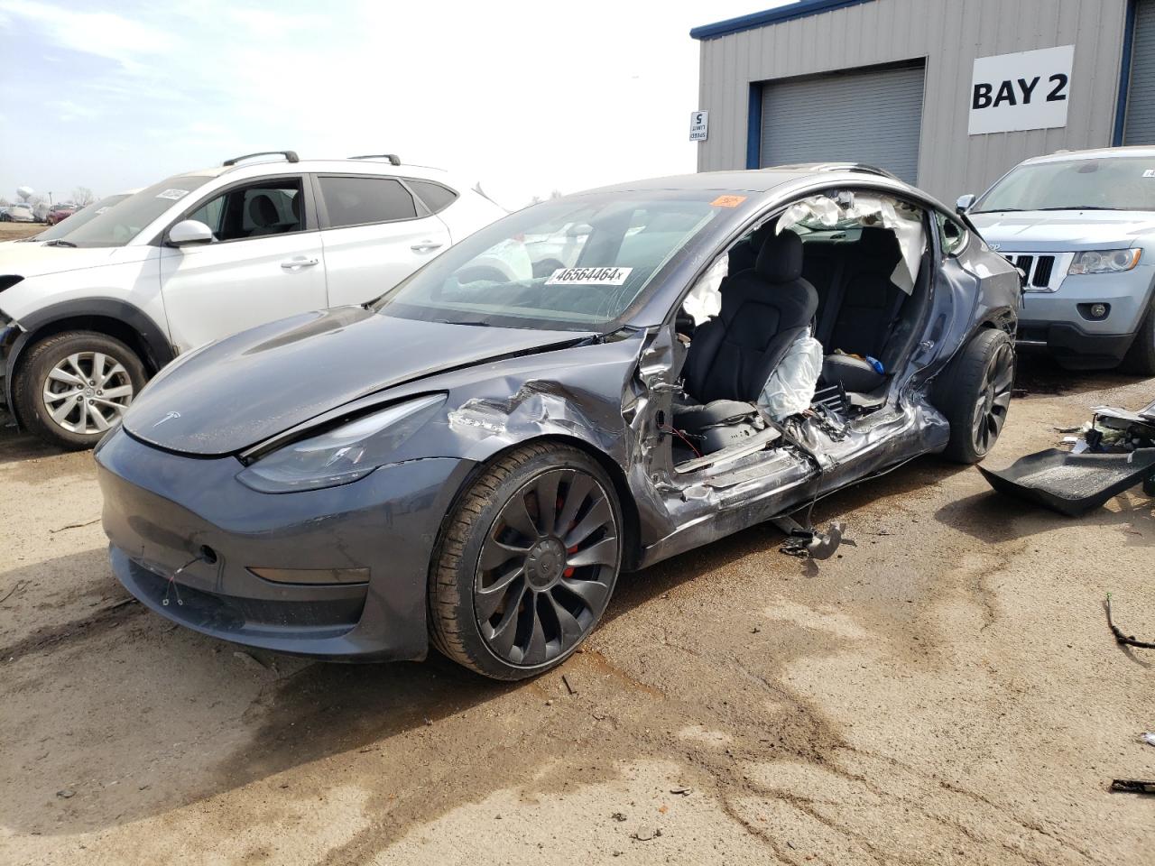 5YJ3E1EC6NF264842 2022 Tesla Model 3