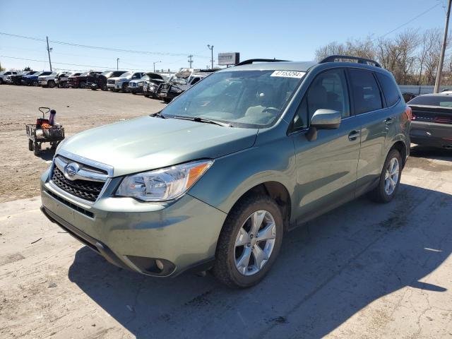  SUBARU FORESTER 2016 Темно-бірюзовий