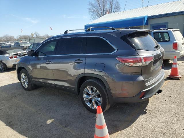 VIN 5TDJKRFH6FS103204 2015 Toyota Highlander, Xle no.2