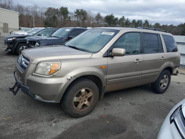 Lot #2409516809 2007 HONDA PILOT EXL salvage car