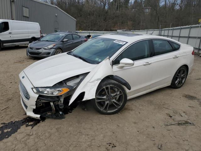 Lot #2494414868 2014 FORD FUSION TIT salvage car