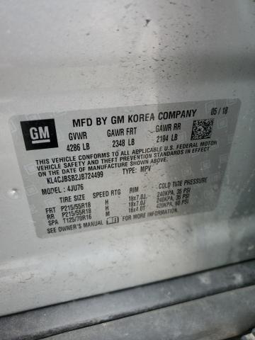 2018 BUICK ENCORE PRE - KL4CJBSB2JB724499