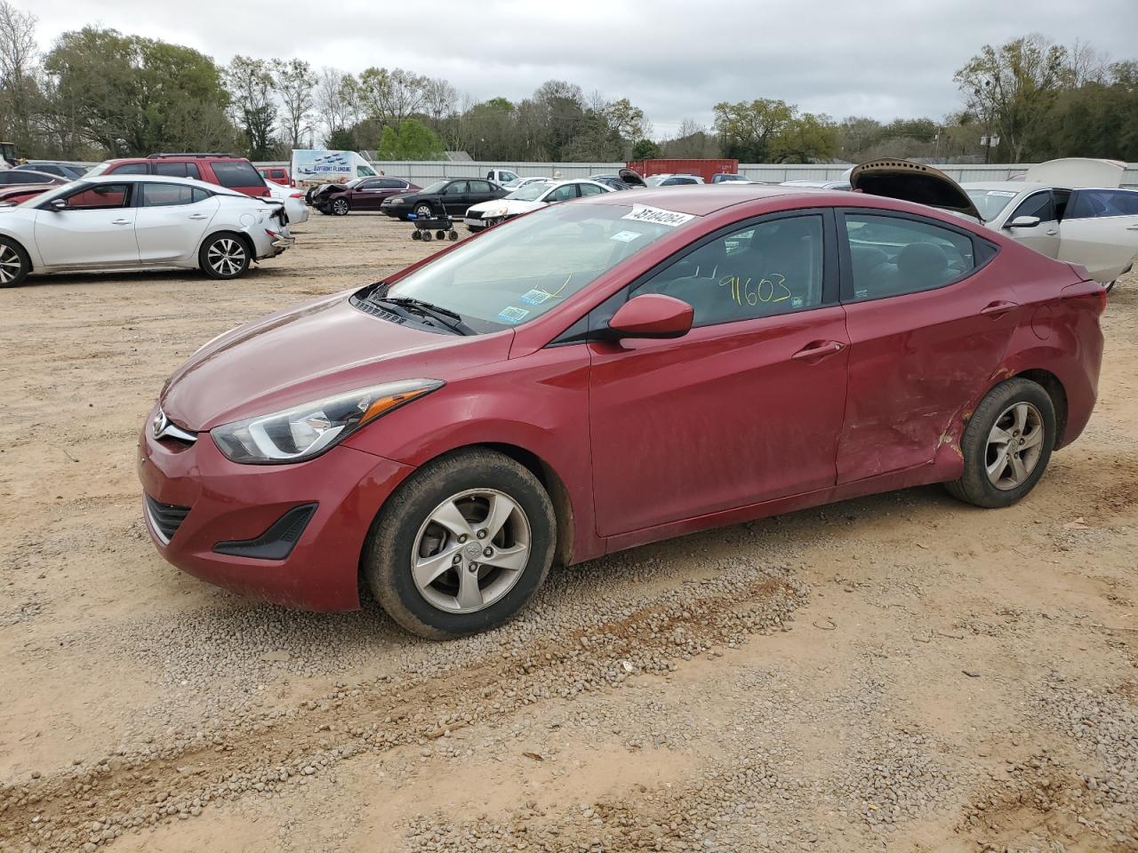 5NPDH4AE7EH536031 2014 Hyundai Elantra Se