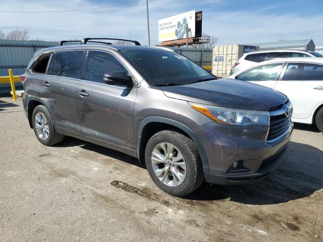 VIN 5TDJKRFH6FS103204 2015 Toyota Highlander, Xle no.4