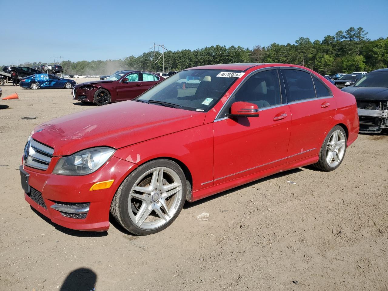WDDGF4HB1DA747395 2013 Mercedes-Benz C 250
