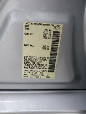 2015 NISSAN ALTIMA 2.5 - 1N4AL3AP3FC177874