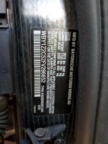 2015 BMW I3 BEV - WBY1Z2C52FV286652