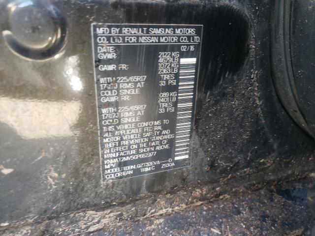 2016 Nissan Rogue S VIN: KNMAT2MV5GP662977 Lot: 46595904