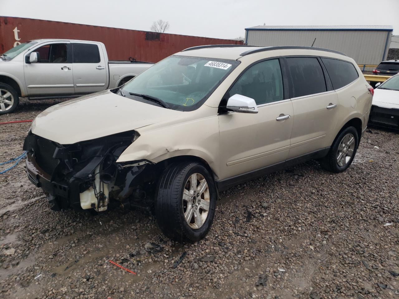 1GNKRGED3BJ377316 2011 Chevrolet Traverse Lt