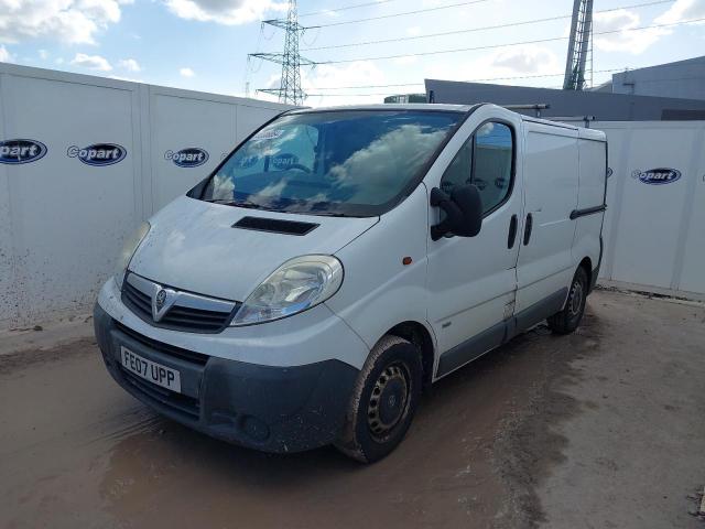 2007 VAUXHALL VIVARO 290 for sale at Copart UK - Salvage Car Auctions