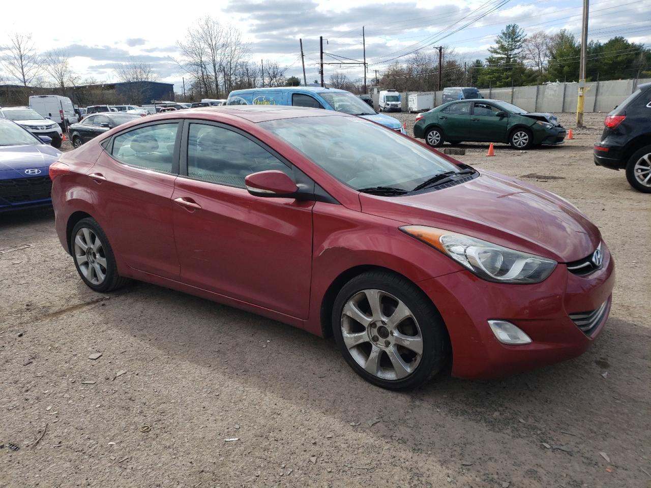 5NPDH4AEXDH453465 2013 Hyundai Elantra Gls