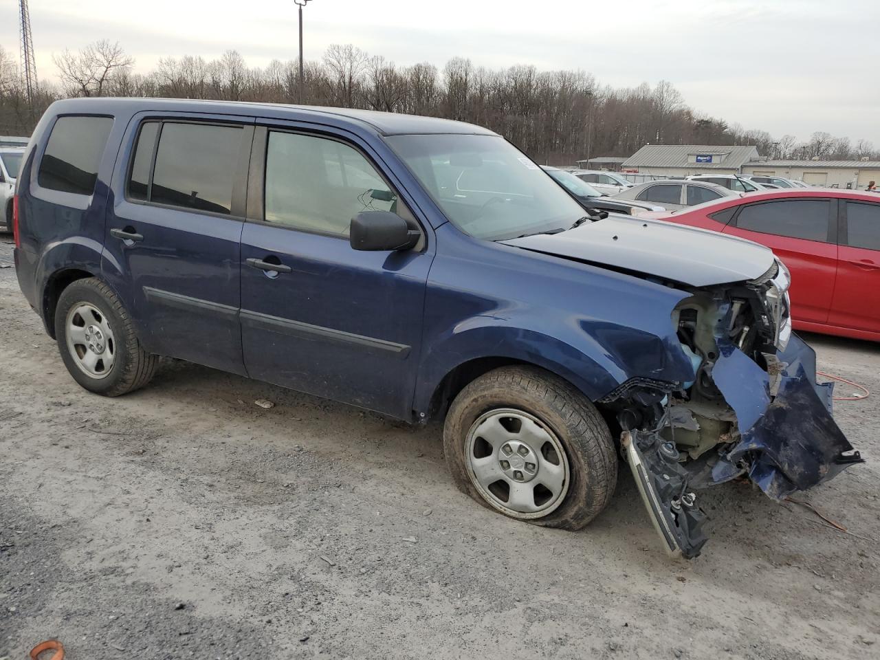 5FNYF4H20DB075609 2013 Honda Pilot Lx